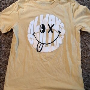 Wonder Nation Smiley Face Yellow Tee